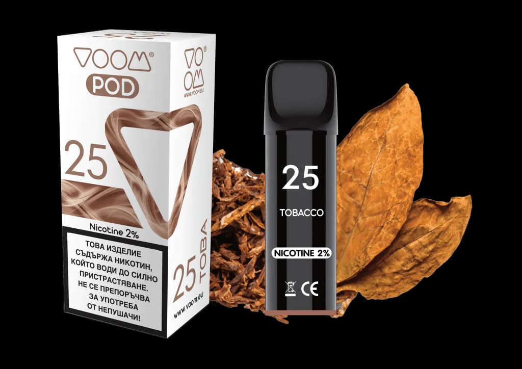 VOOM POD 25 Tobacco 2 ml - 2% nicotine
