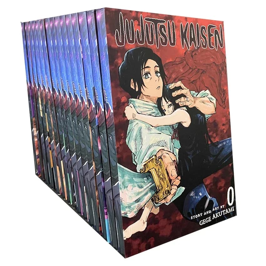 1 Book Anime Jujutsu Kaisen Japan Youth Teens Fantasy Science Mystery Suspense Manga Comic Book English Split for Sale Livre