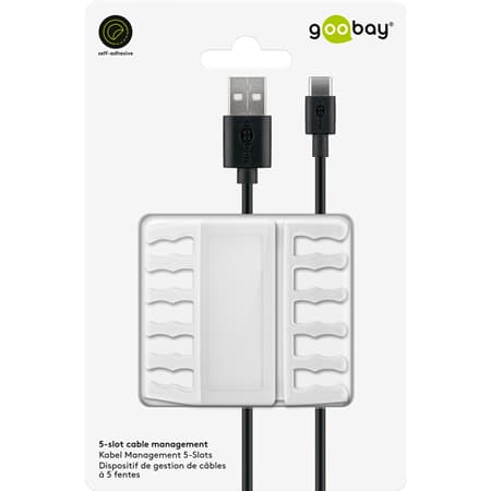 Goobay Cable holder - 2 pcs