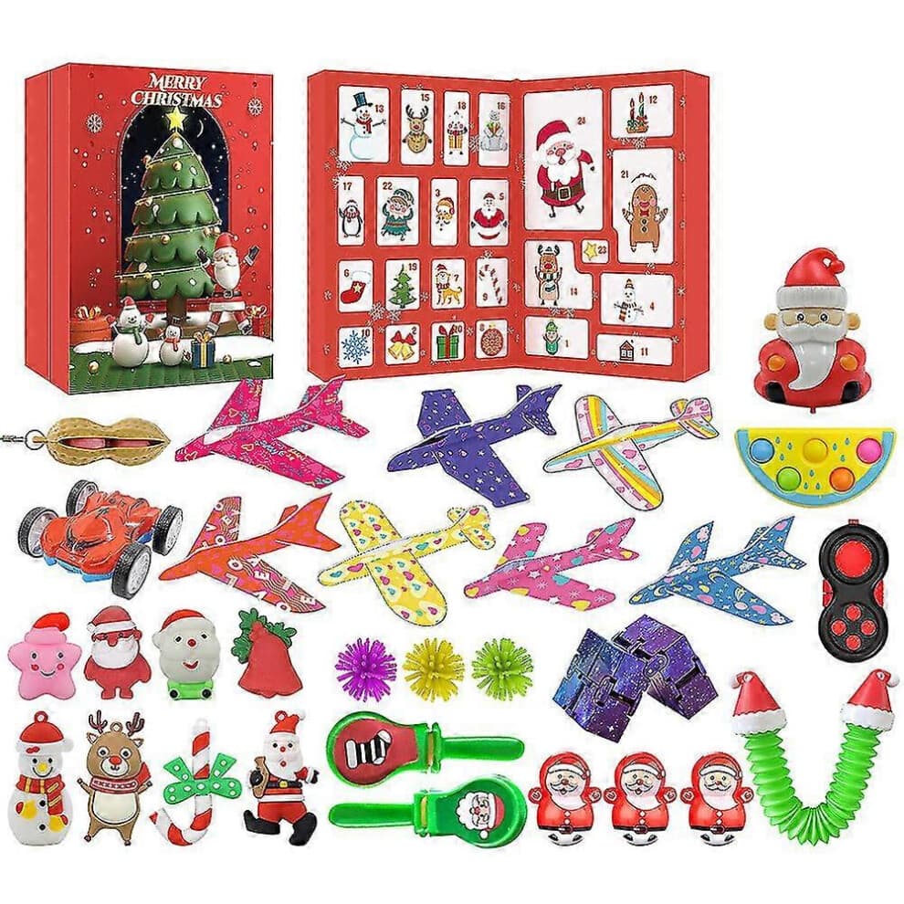 24 Days 2022 Christmas Countdown Advent Calendar Surprised Blind Box Toys for Adult Kids Gifts