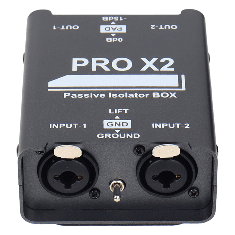 New 2-Way Audio Isolator, XLR 6.5, Permalloy Isolator