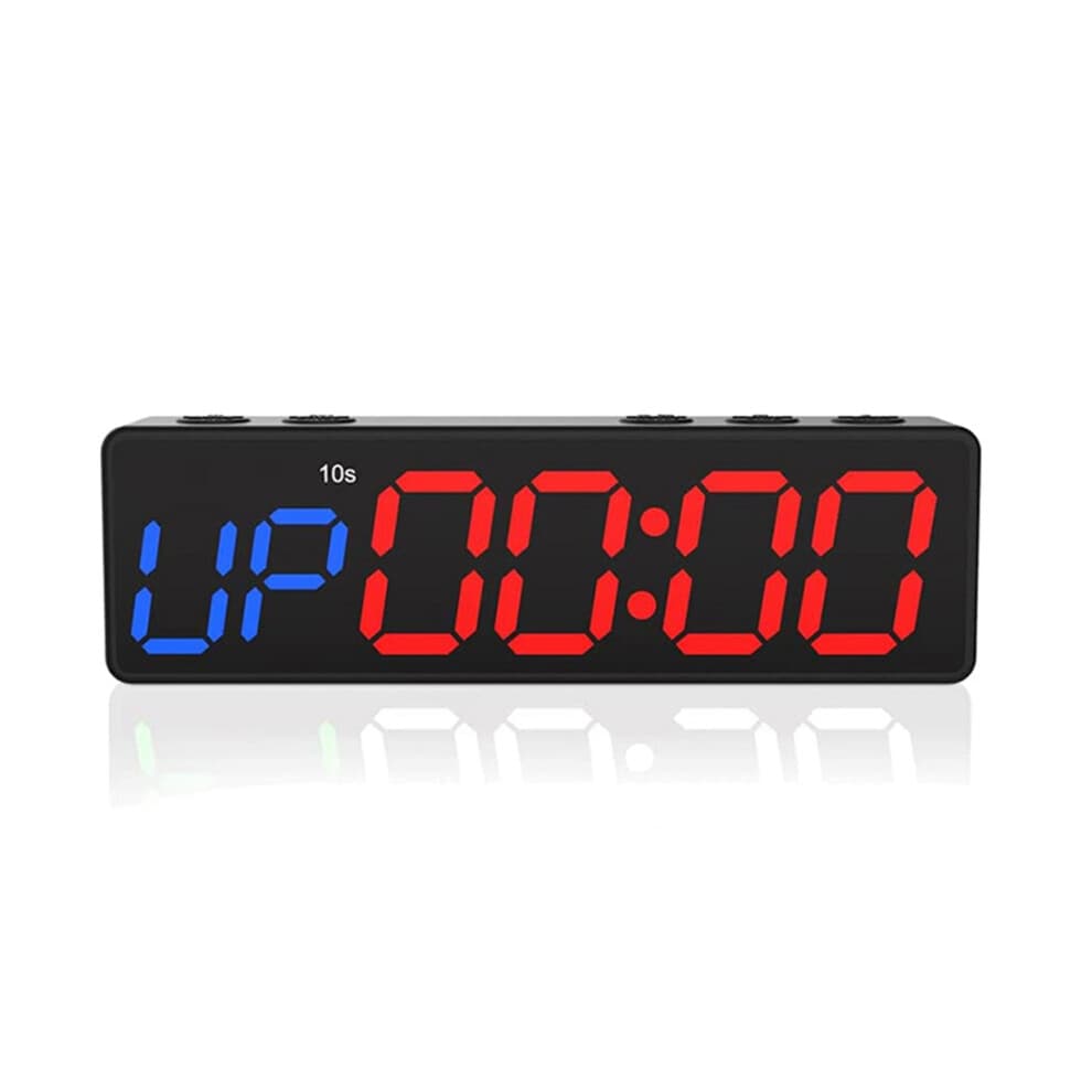 Workout Clock with Battery, Portable Mini Gym Timer