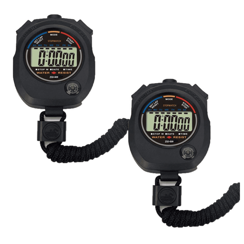 Multifunctional Electronic Digital Sports Stopwatch Timer, Game Training for Coaches and Referees