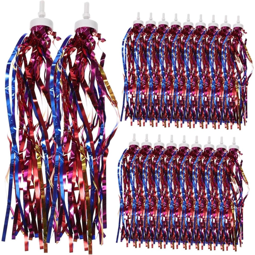 20pcs Children Scooter Handlebar Streamers Kids Bike Tassel Ribbon Colorful Streamers