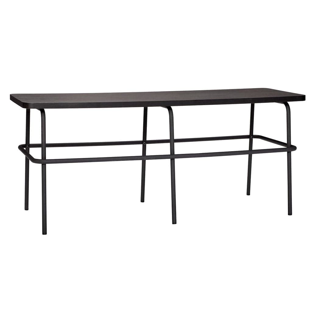 Hubsch Sofa metal / wood - black