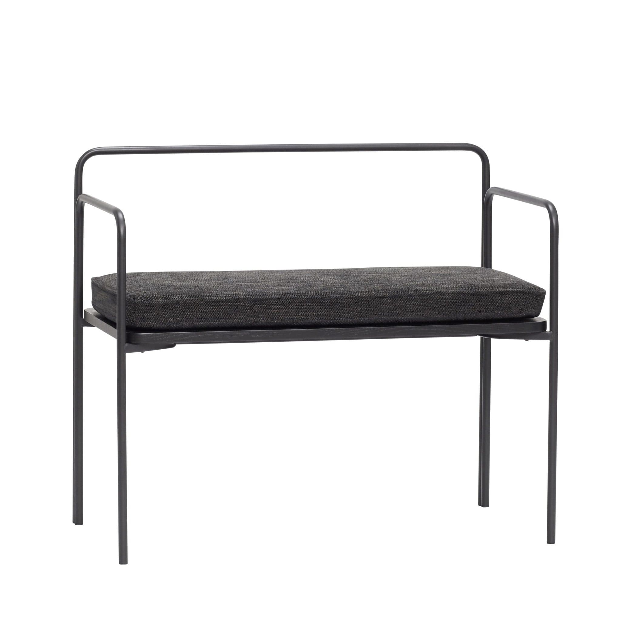 Hubsch Sofa including pillow - black