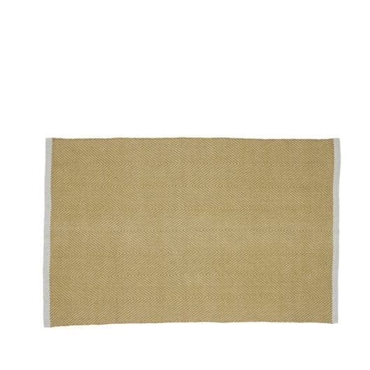 Hubsch Mellow rug mustard - 701508