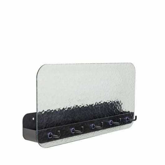 Hubsch Shack shelf black - 021603