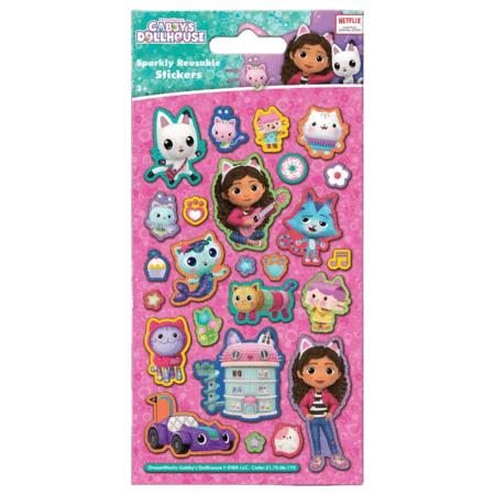 Gabbyâs Dollhouse Foil Stickers
