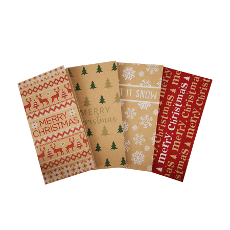 North Pole Christmas cards - 4 pcs