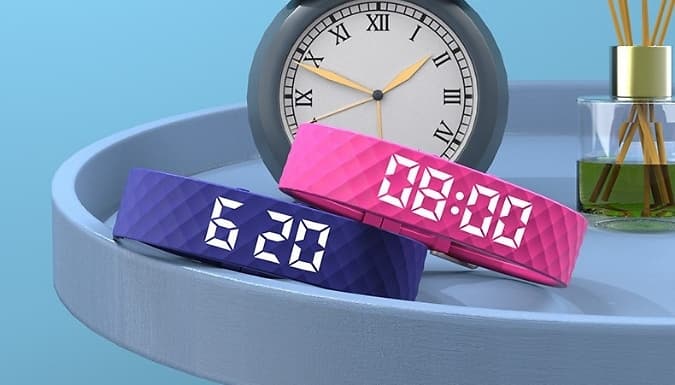 Smart Sports Monitoring Wristband Watch - 6 Colours