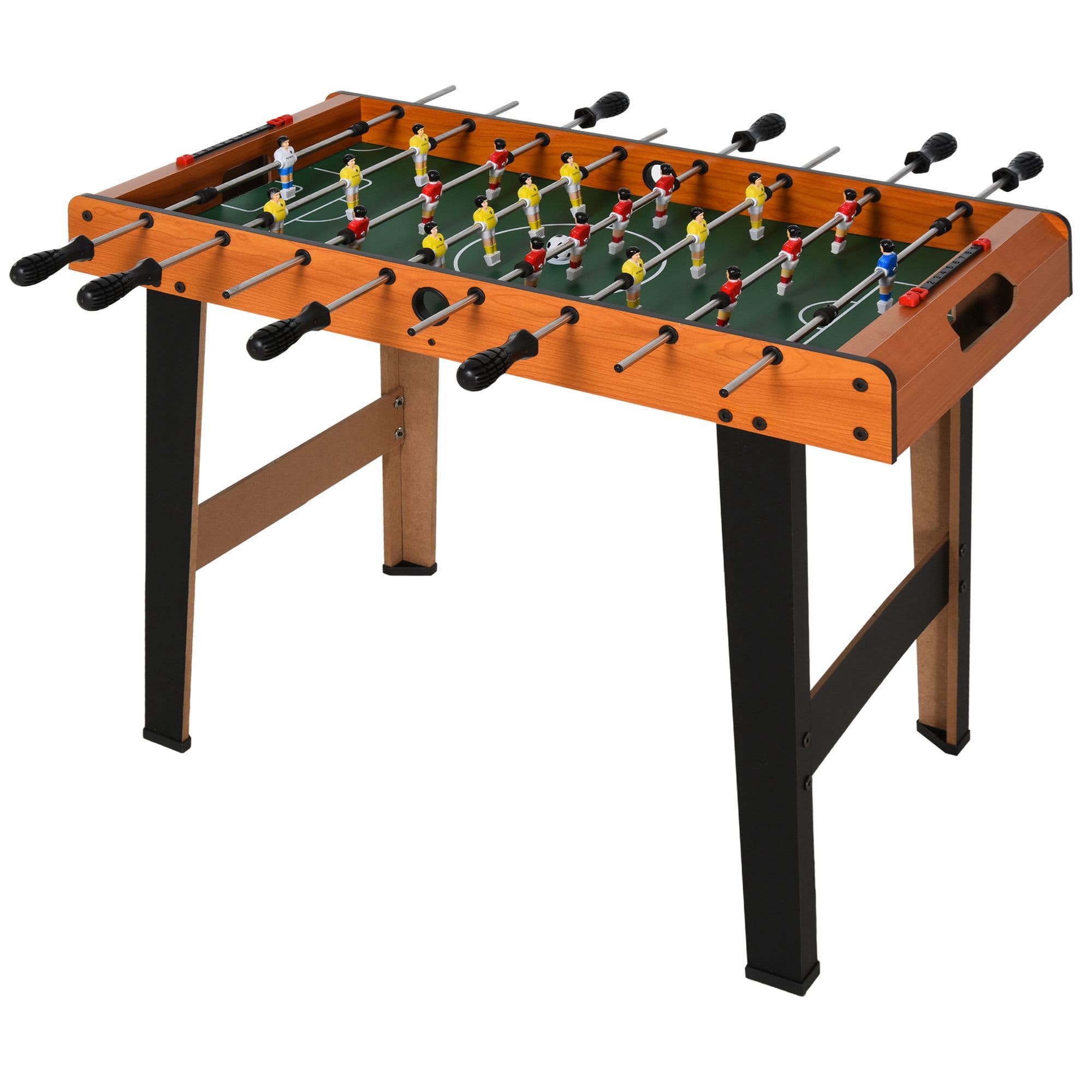 HOMCOM Football Table Heavy Duty  84.5cm for Arcades, Pub, Game Room, 8 Rods, 2 Foosballs | Aosom Ireland