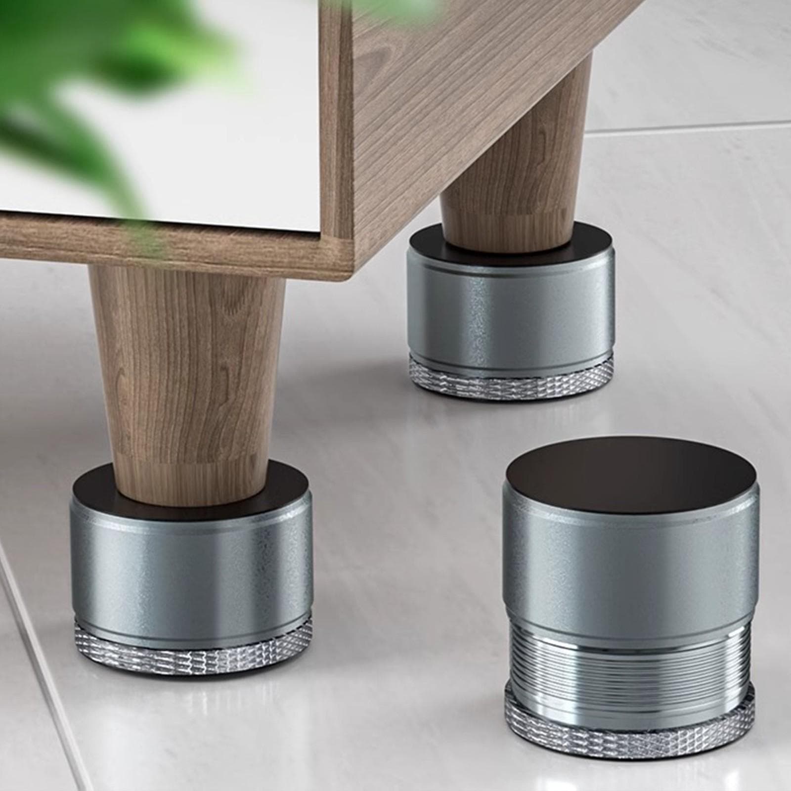 1Pc Bed Furniture Risers Base Metal Table Feet Bed Cushion Noise Reduction Furniture Feet for Table Couch Chair Cabinet