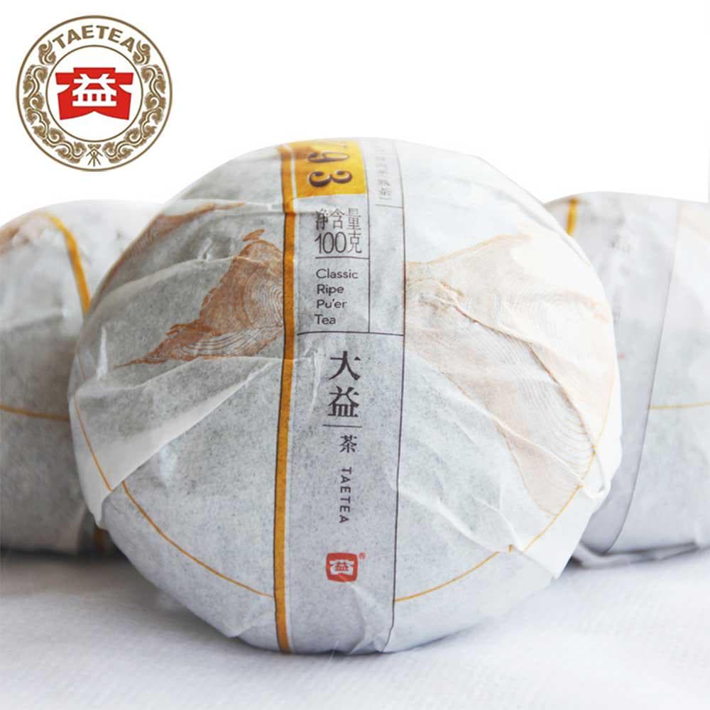 2015 Year Dayi V93 Puer Tea Batch 1501 TAETEA Ripe Pu Erh Tea