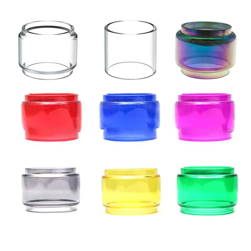 New! Fat Bin Glass Tube Zeus X Mesh Glass Tube Zeus Dual Subohm Rainbow Glass Jar Fashion Hanging purple