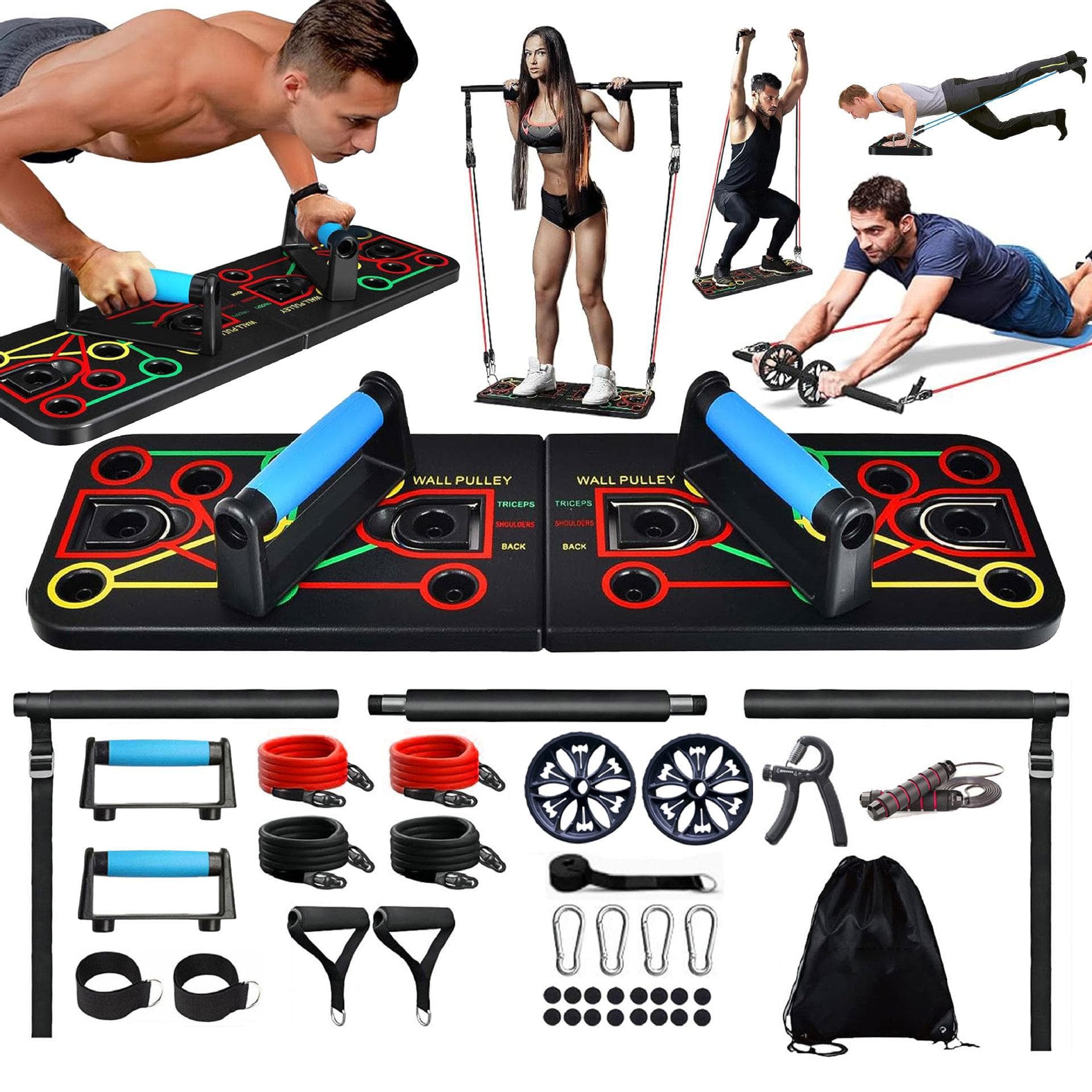 Multifunctional Home Chest And Abdominal Muscle Training Equipment Set