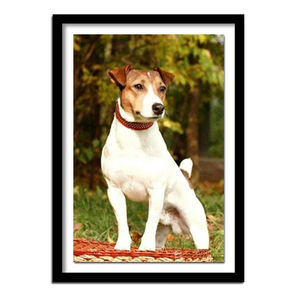 Full Diamond Embroidery,Animal Jack Russell Terrier Dog,5Diamond Painting,Cross Stitch,Needlework