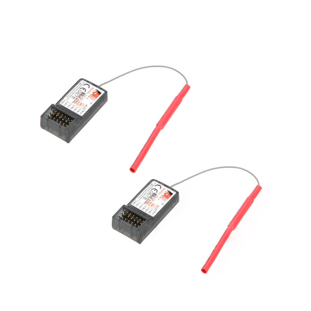 2X FlySky FS-R6B 2.4Ghz 6CH Receiver for FlySky TH9X FS-CT6B Transmitter uk