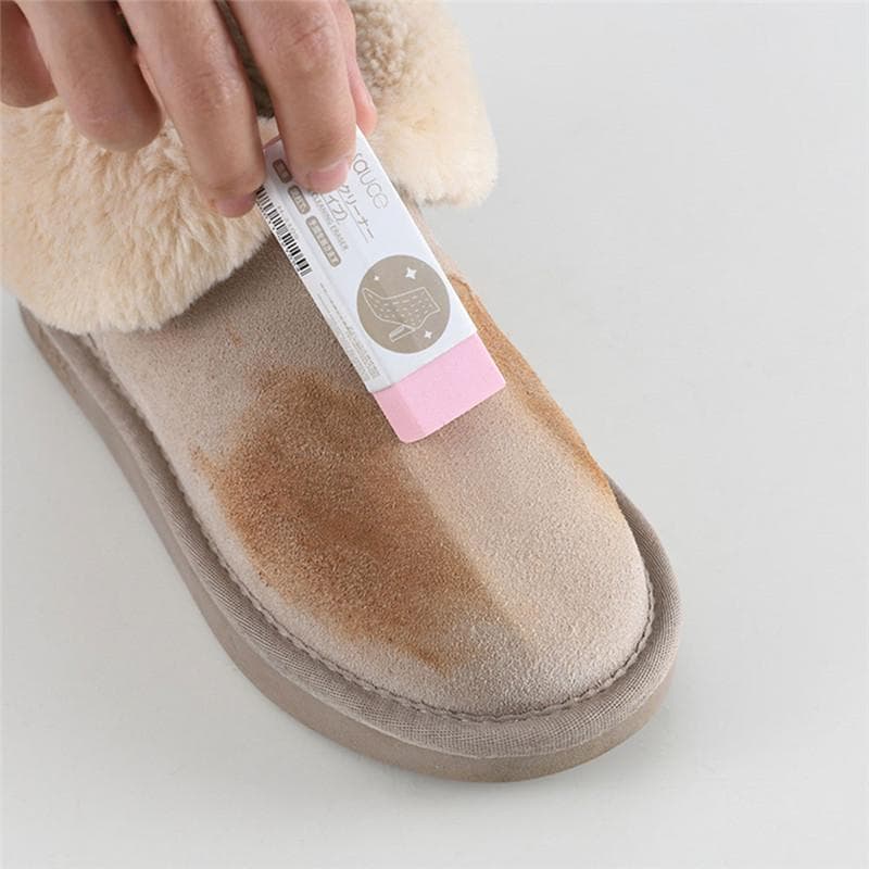 Cleaning Eraser Suede Sheepskin Matte Leather Leather Fabric Care Shoes Premium Care Leather Cleaner pink