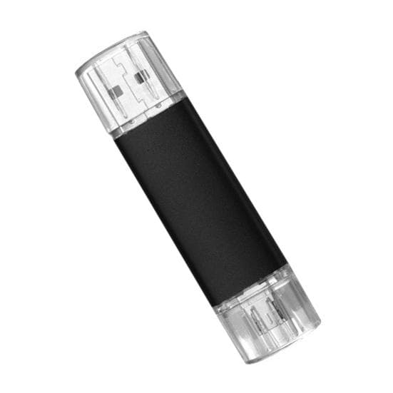 Linkee Micro USB 2.0 Flash Drive OTG Adapter U Disk Thumb Stick Pen for Phone PC 128GB black