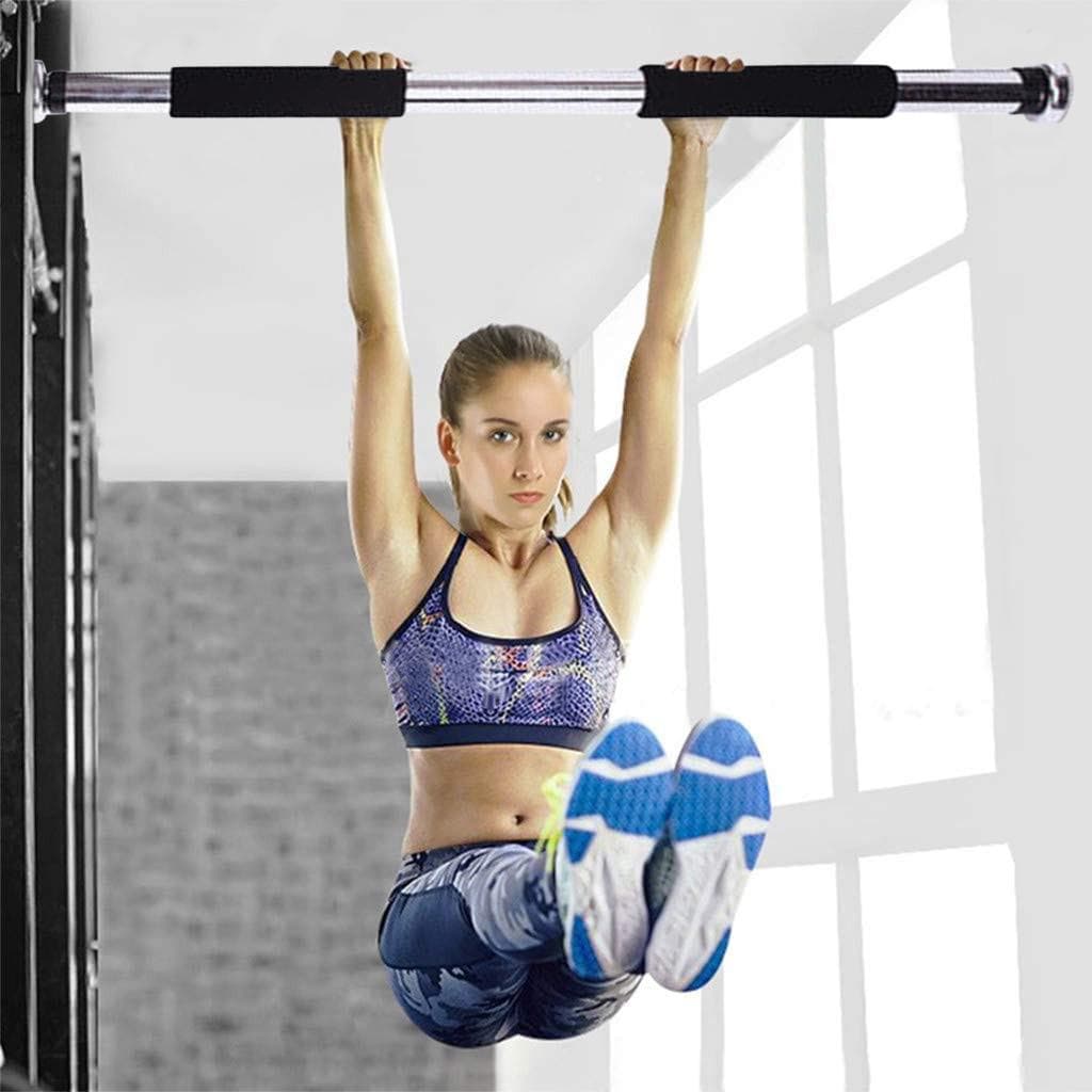 Horizontal Bar Indoor  Bar Doorway Bar Workout Bar Home Exercise Fitness black