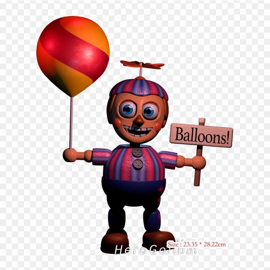 Balloon Boy Five Nights At Freddy's 2 Hoax Iron-on Transfers For Clothing Tshirt Bag Heat Transfer Stickers Iron On Patches