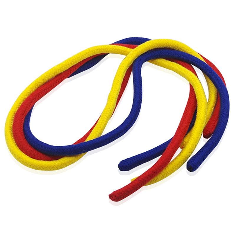 Three Strings Linking Ropes Magic Tricks Red Yellow Blue Magic Rope Close Up