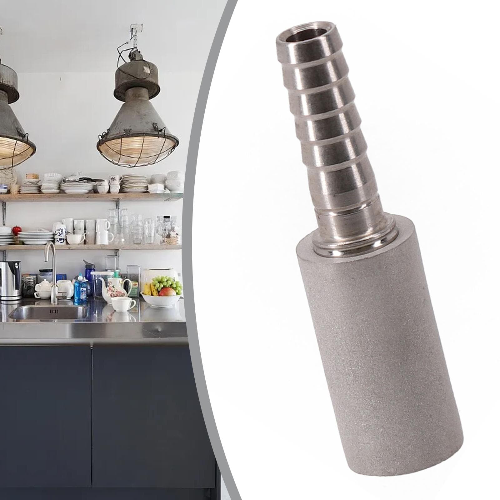 Aeration Stone Beer Carbonation Diffusion Stone Stainless Steel 0.5 /2 Micrometre For Beer Wine Making Brand New High Quality
