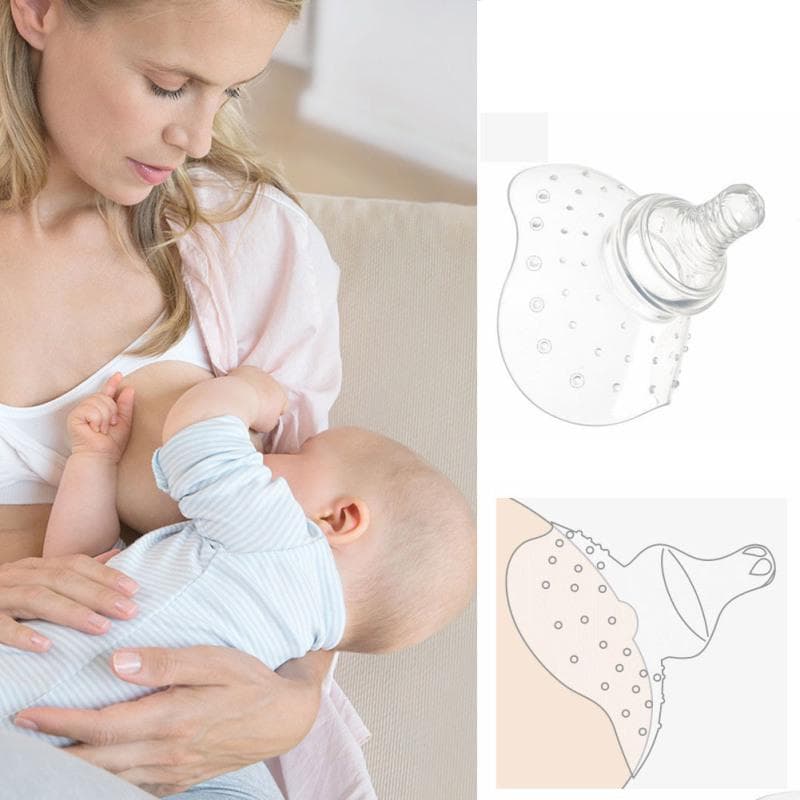 Semicircle Style Maternity Silicone Nipple Shield Protectors Breastfeeding Mother Milk Nipple transparent