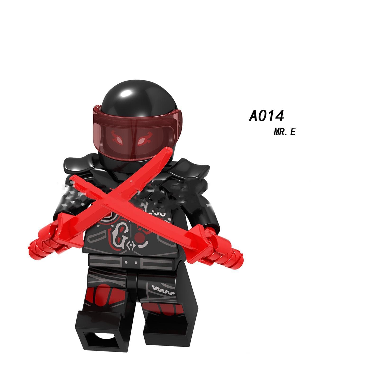 Single Christmas Gift Minifigure A009-016 Toy Children's Educational Toy Minifigures Assembled DIY Building Blocks