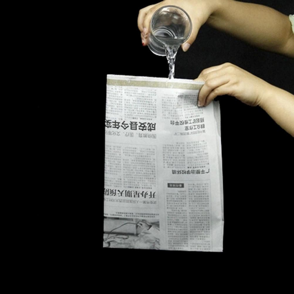 Magic Tricks Water In Newspaper illusions Magic Tricks Product Paper Magic toy