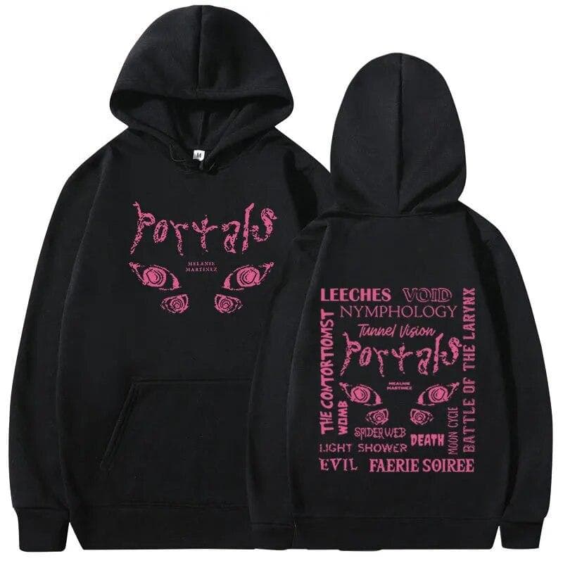 Melanie Martinez Hoodie Music Album Portals Graphic Hooded Sweatshirts Men Women Casual Vintage Long Sleeve Pullovers Streetwear cm