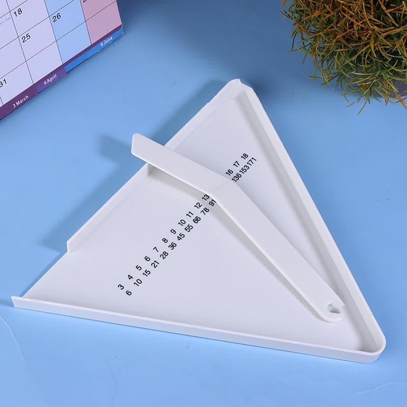 Pill Counting Tray Tablet Counter Dispenser Pills Plate Splitter With Spatula Tool For Pharmacy Technician Doctor Pharmacists