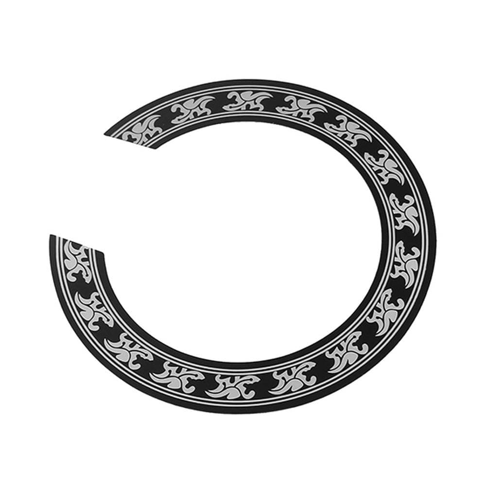 Folk Guitar Rosette Inlay Sticker Circle Sound Hole Decorative Decal