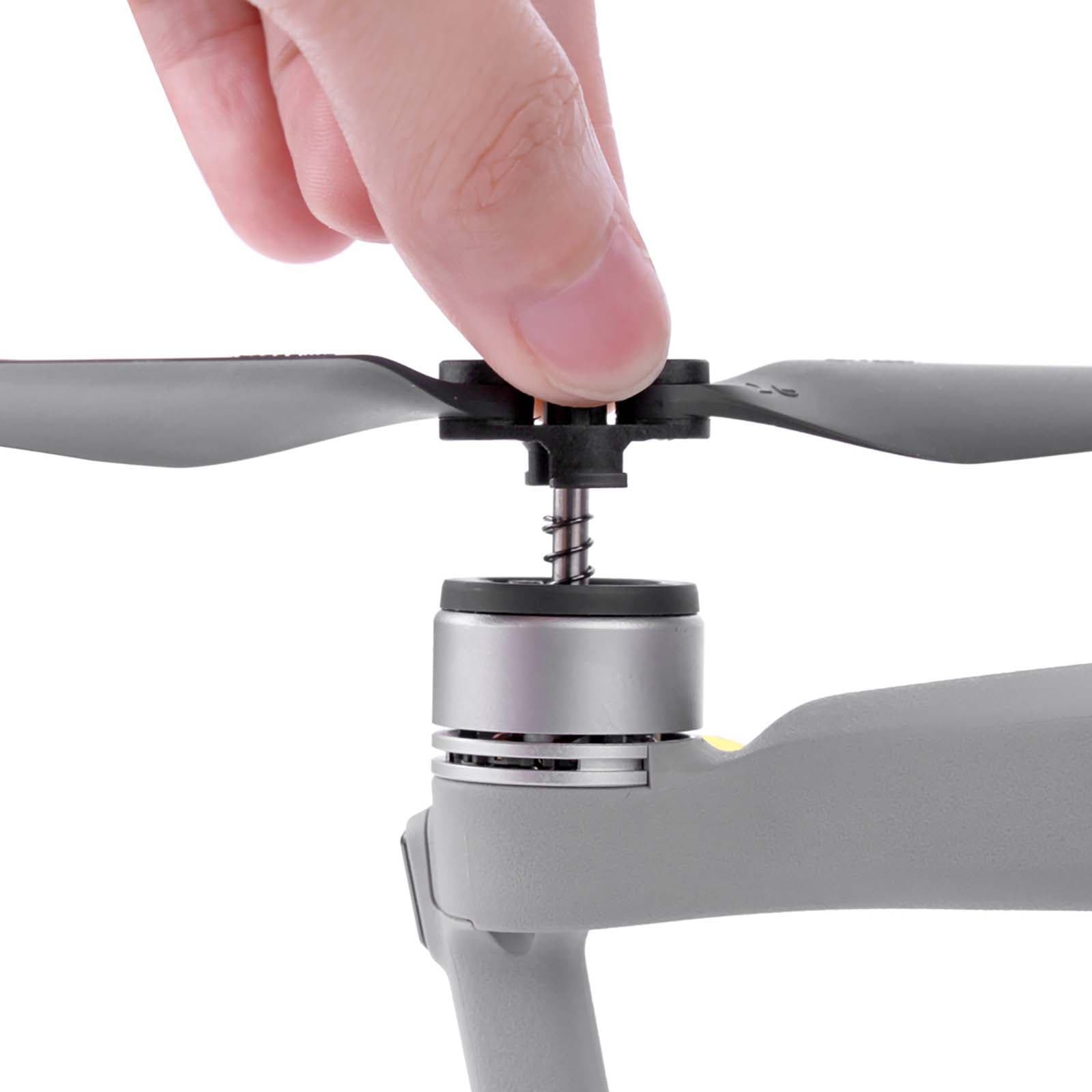 Replacement for DJI MAVIC AIR 2 Drone 4pcs Propeller with Low Noise Easy to Install Disassemble silver