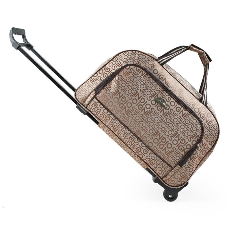 Women Travel Bag Student Luggage Bag Large Capacity Handbag Suitcase On Wheels Light Trolley Bags CLE