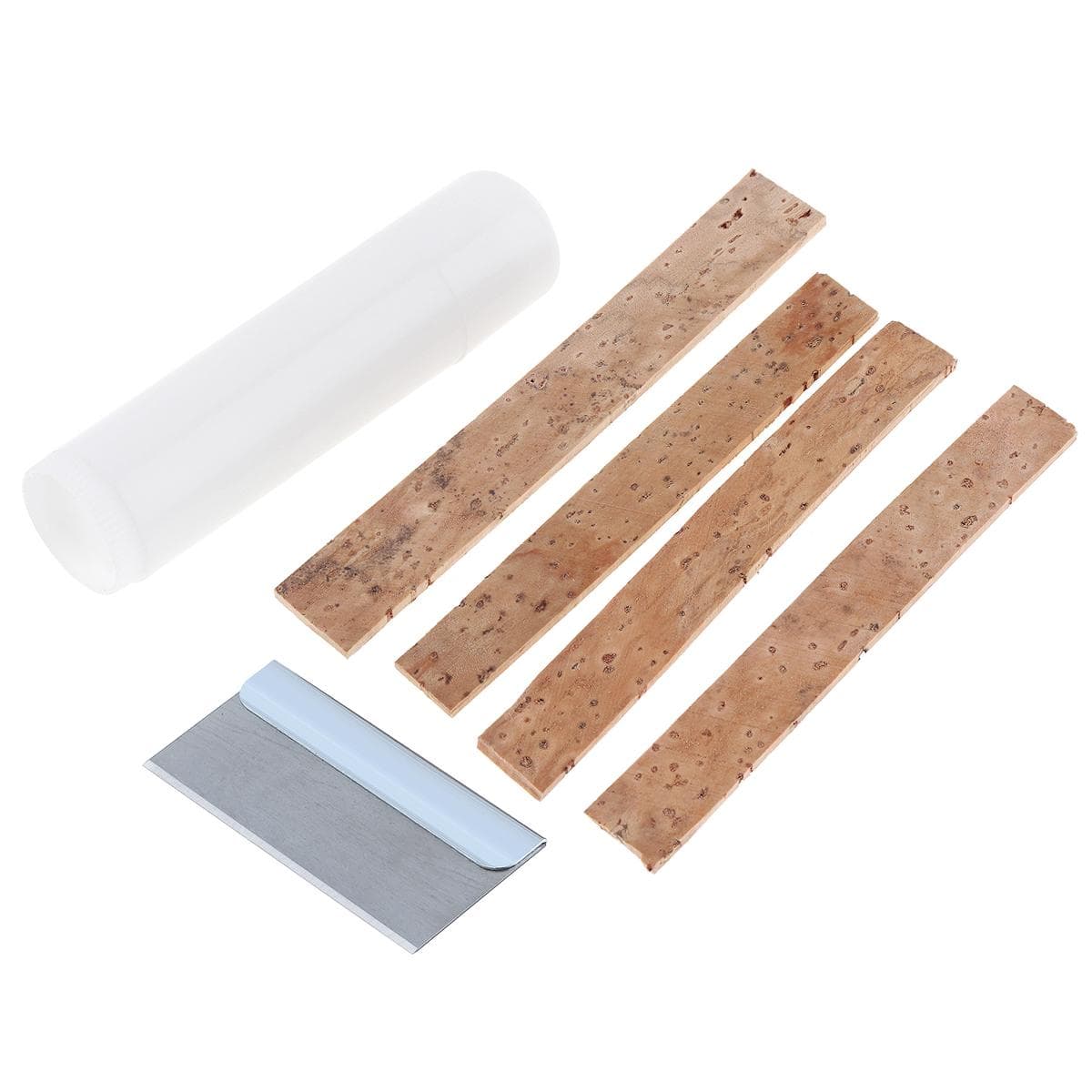 6pcs/lot Clarinet Natural Neck Cork Replacement Kit with 4pcs Cork & Lubricating Grease Oil & Blade