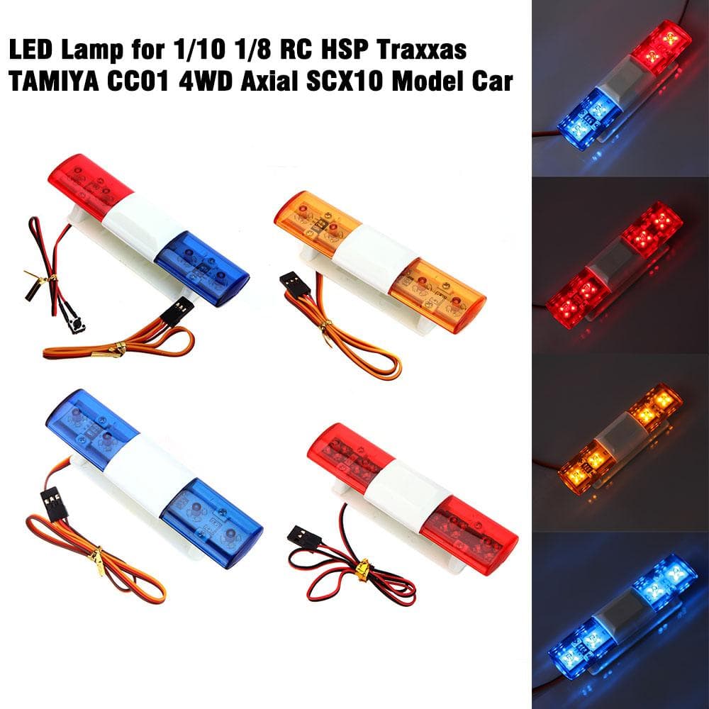 GoolRC AX 501MC LED Lampe for 1/10 1/8 RC HSP Traxxas TAMIYA CC01 4WD Axial multicolour