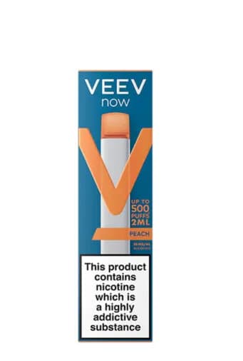 VEEV NOW Peach – 20 mg nicotine – 600 puffs