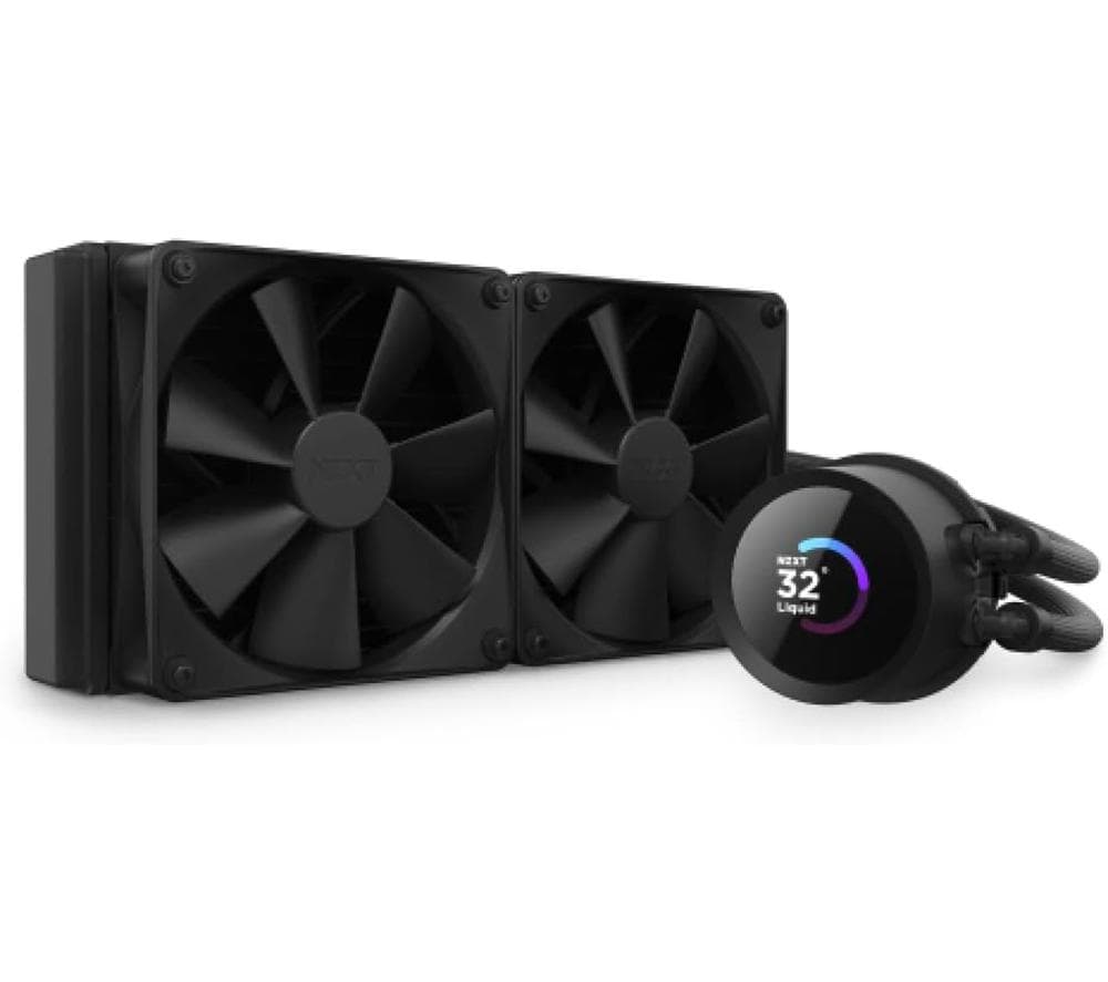 NZXT Kraken 240 240 mm Liquid CPU Cooler - Black, Black