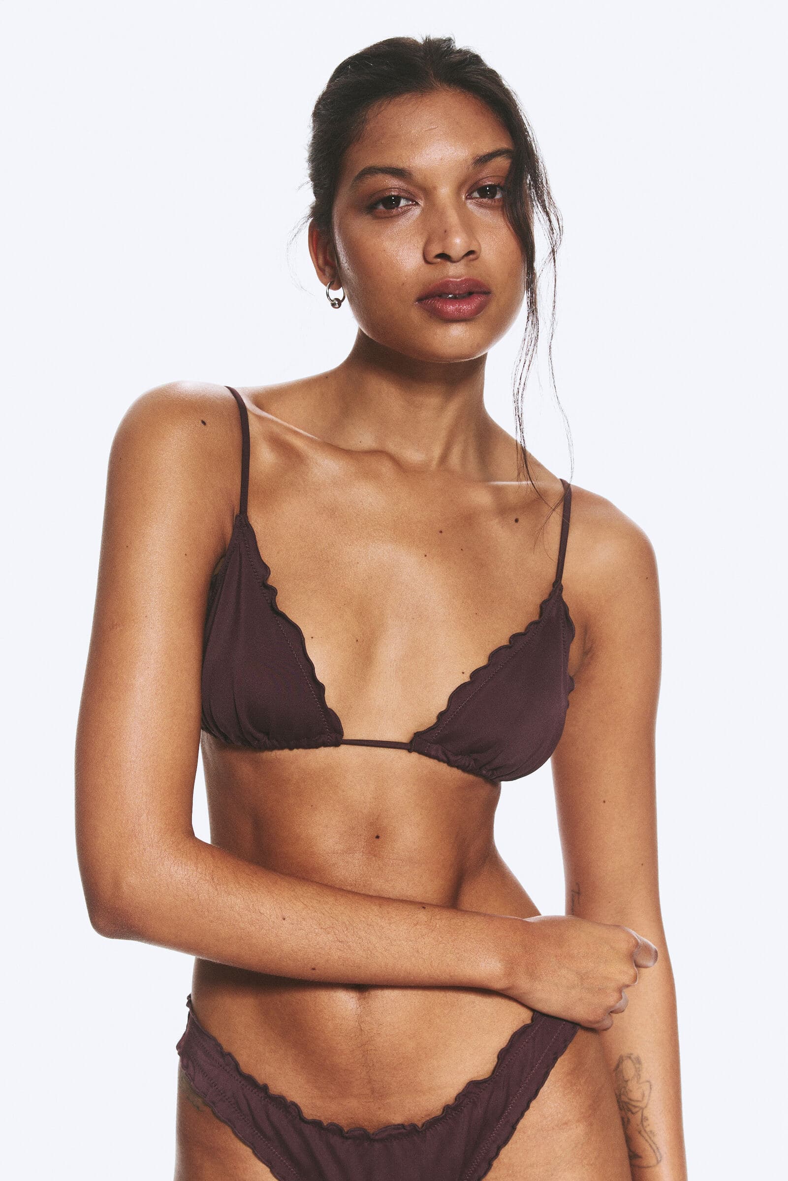 Frill Bikini Top