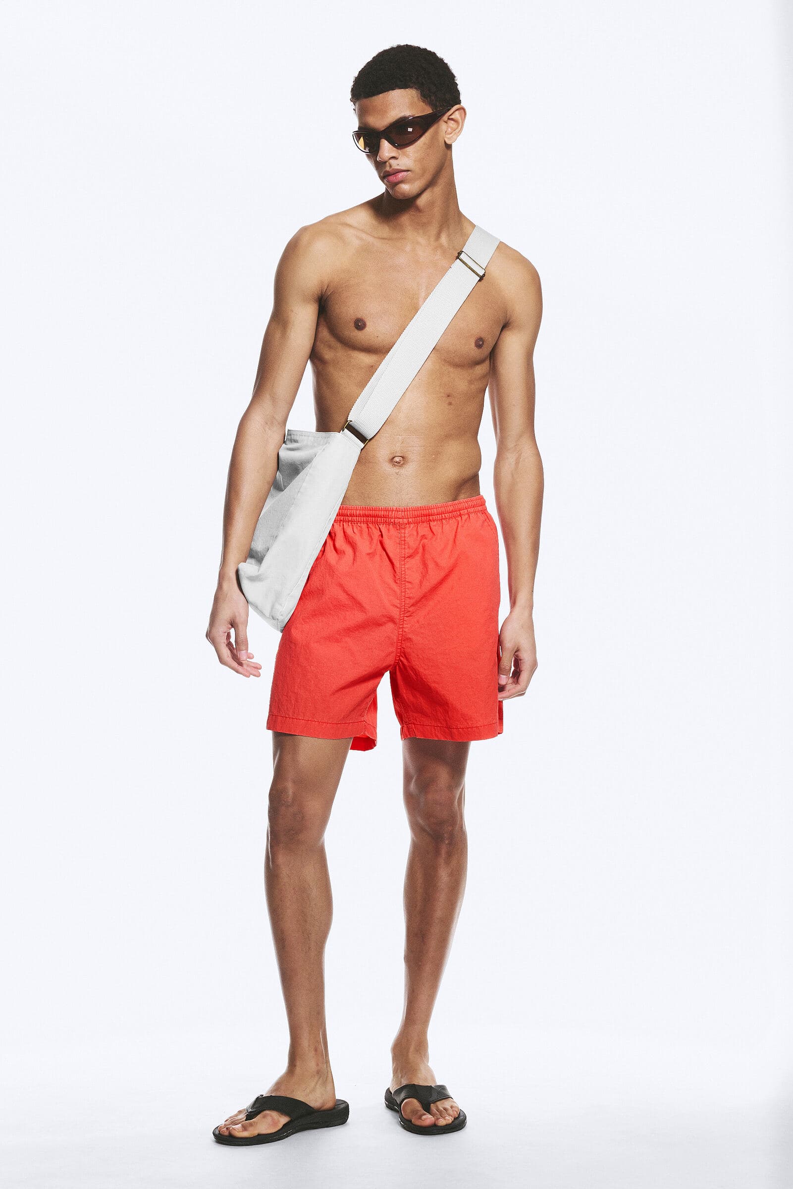 Ed Bleached Swim Shorts