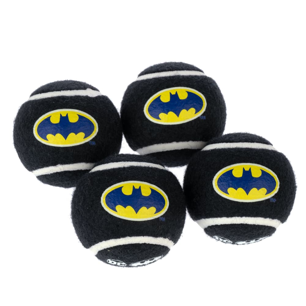 Warner Bros™ DC Batman Tennis Ball Set - Set of 4 (each diameter 6.3cm)