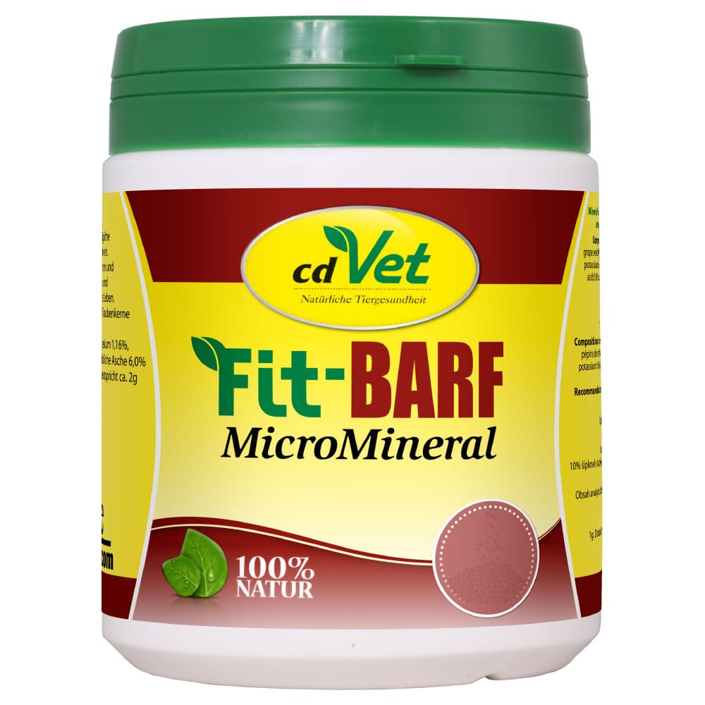 cdVet Fit-BARF MicroMineral - dog supplements - Saver Pack: 2 x 500 g