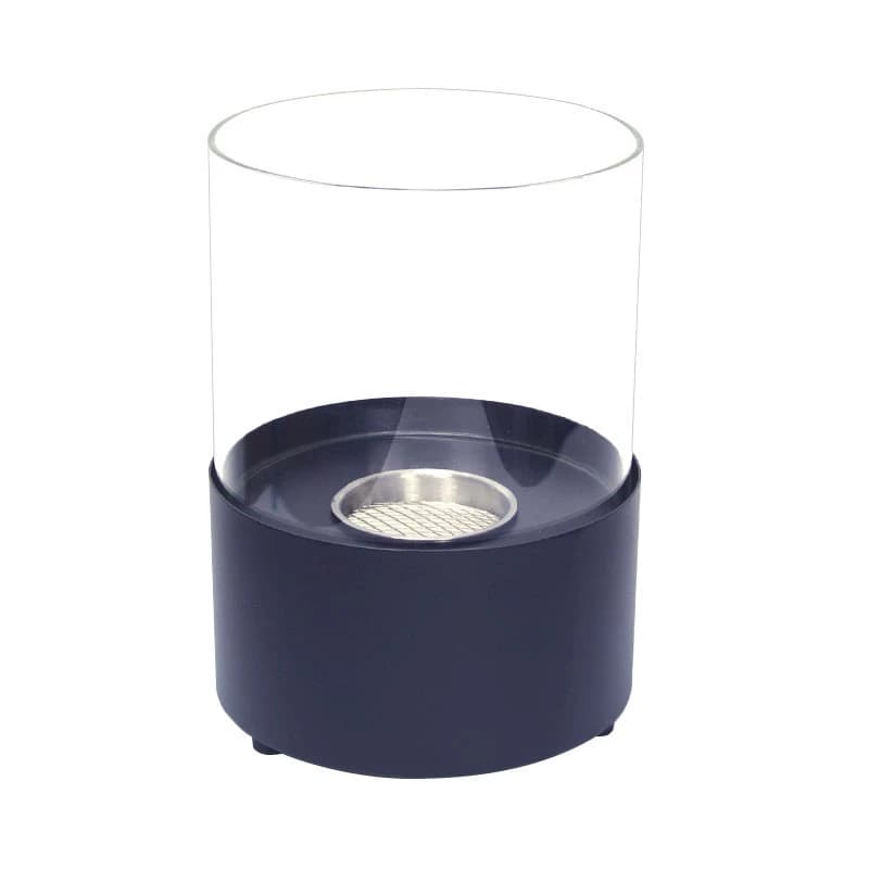 ScandiFlames Tabletop Bioethanol Fireplace | Black Table Fireplace | Kennington Round Tabletop Bioethanol Fireplace in Black