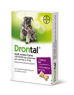 Drontal multi ar carne 2 compresse