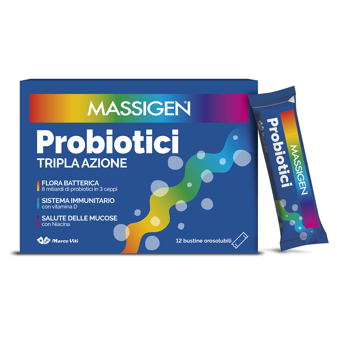 Massigen probiotici 12 stick