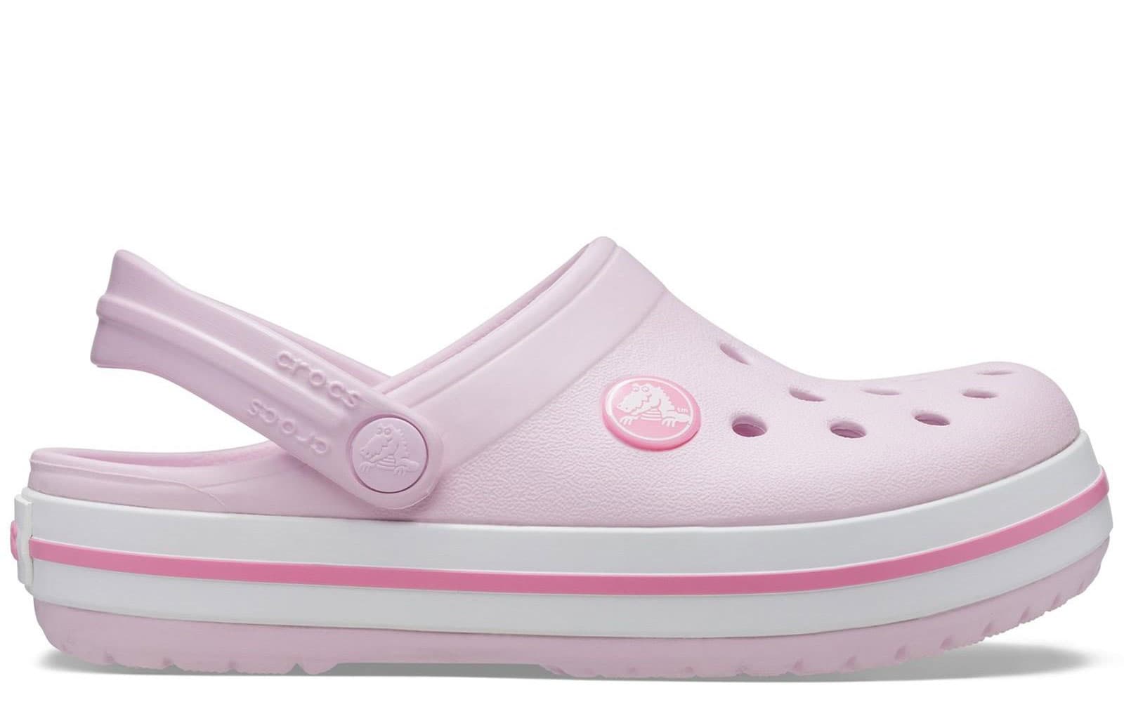 Crocs Crocband Kids | Slip On Shoes  | Ballerina Pink  | UK Size 2