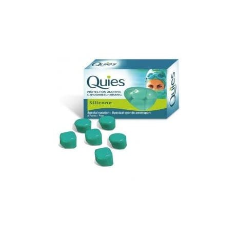 Planet Pharma - Tappo Auricolare in Silicone Quies 3paia disp. medico CE per nuoto