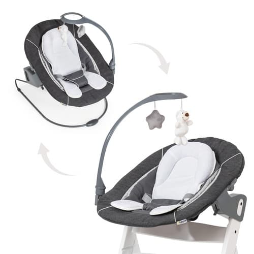 Hauck Alpha Bouncer Deluxe - Melange Grey